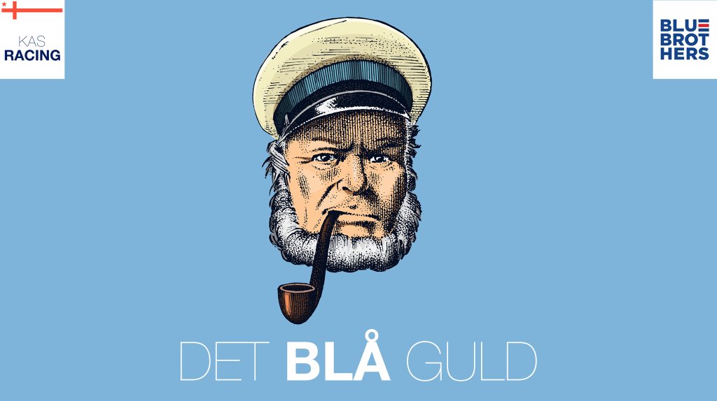 Blå guld sejlads